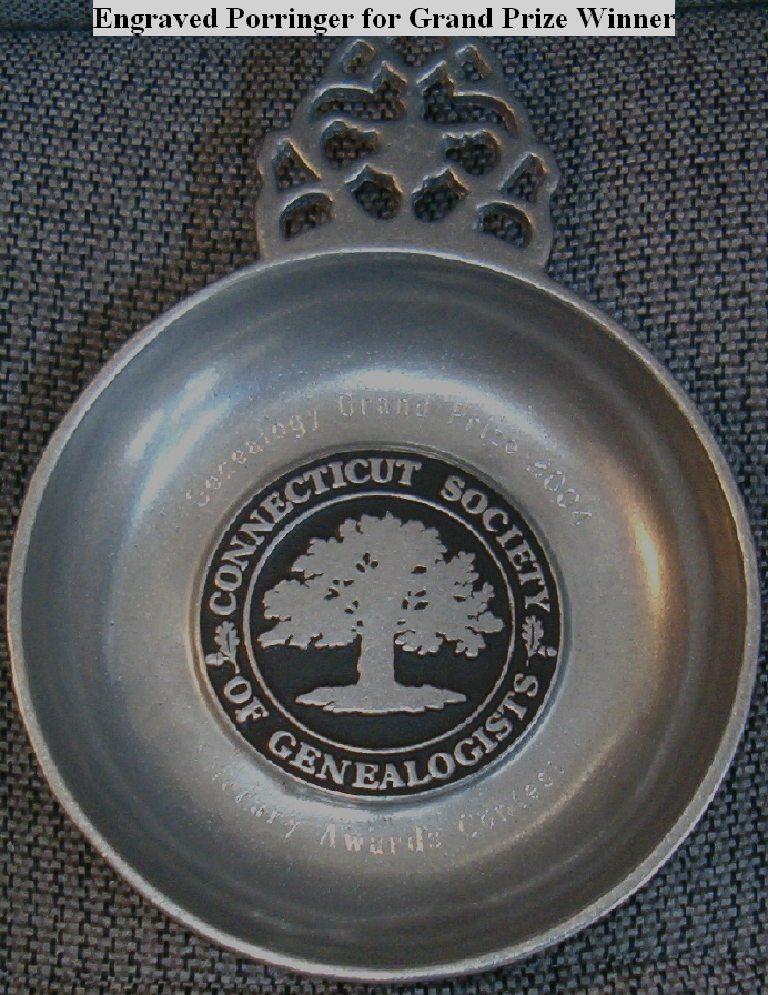 CSG Pewter Porringer 2004