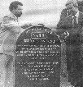 Yarri Headstone